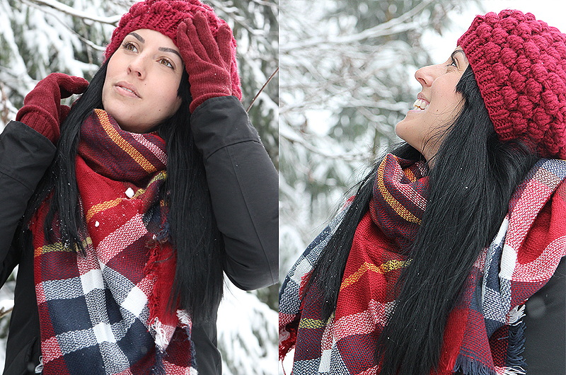 Winteraccessoires rot