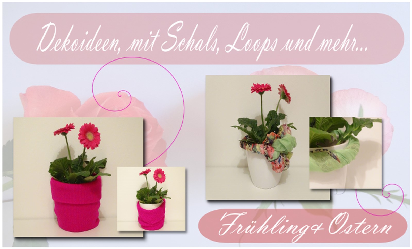 DIY Anleitung Oster Deko Special Blumentöpfe