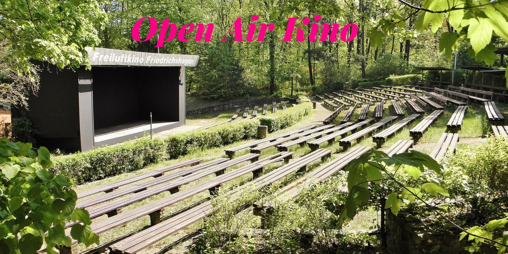 Urlaub zuhause - Tipps für Daheimgebliebene Open Air Kino