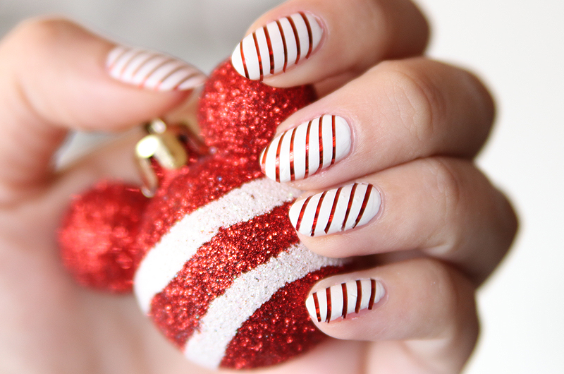 Tutorial Christmas Nails Tutorial Fur Anfanger Mit Tape Stylebreaker Blog