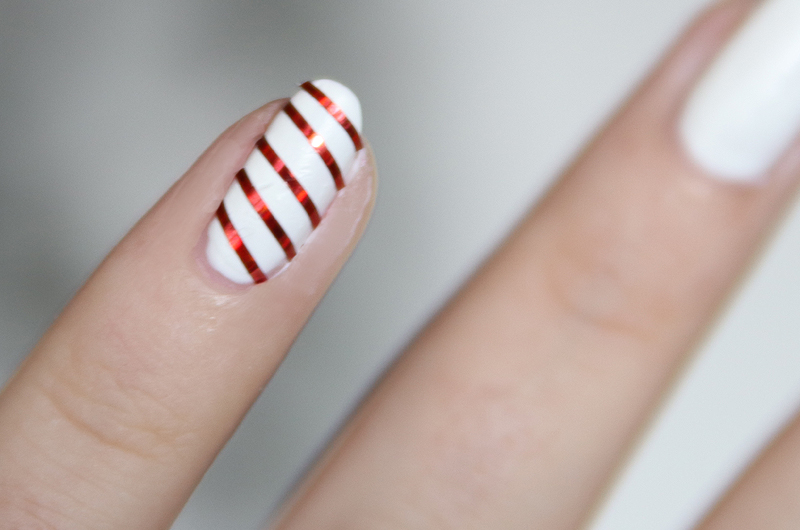 Tutorial Christmas Nails Tutorial Fur Anfanger Mit Tape Stylebreaker Blog